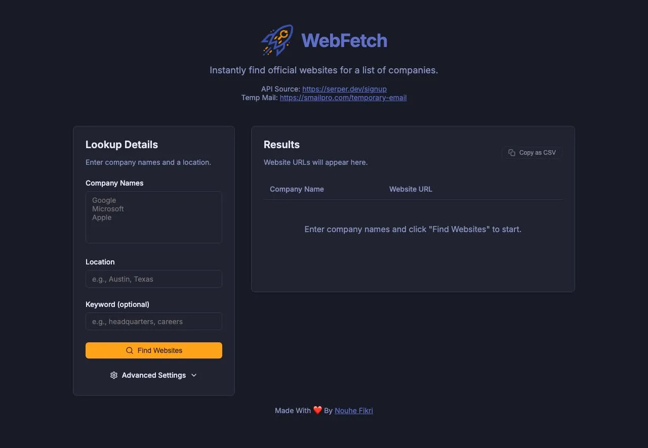 Web Fetch